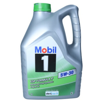 OLEJ MOBIL1 5W30 5L ESP FORMULA P / SN/CF / C2/C3 / DEX2 / 229.31 229.51 229.52 / B71 2290/B71 2297 / STELLANTIS FPW9.55535/03