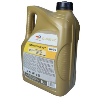 TOTAL OLEJ QUARTZ 0W30 5L INEO EFFICIENCY / C2/C3 / SP / LL19 FE / LL-12 FE / LL04 / KIA