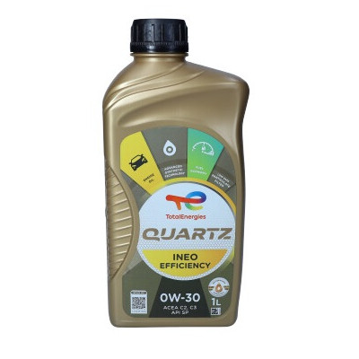 TOTAL OLEJ QUARTZ 0W30 1L INEO EFFICIENCY / C2/C3 / SP / LL19 FE / LL-12 FE / LL04 / KIA