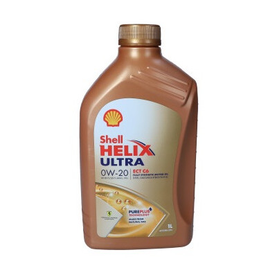 SHELL OLEJ 0W20 1L HELIX ULTRA ECT / C5/C6 / SP / GF-6A / 229.71 229.72 / LL-17 FE+