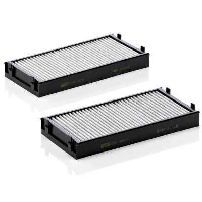 MANN FILTER FILTR KABINY BMW X5/X6 3,5/4,0/4,8/5,0 08- Z AKTYWNYM WĘGLEM KPL. 2 SZT.