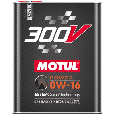 MOTUL OLEJ 0W16 2L 300V POWER / ESTER CORE TECHNOLOGY