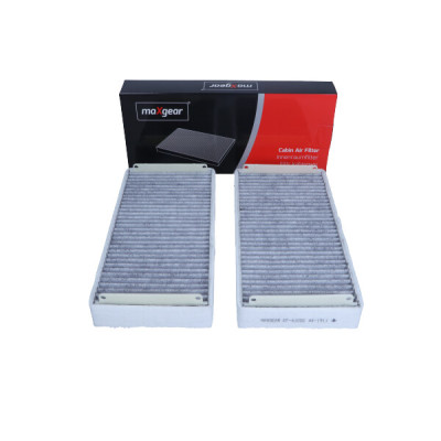 MAXGEAR FILTR KABINY MERCEDES W210/W220 2SZT Z WĘGLEM AKTYWNYM