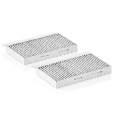 MANN FILTER FILTR KABINY MERCEDES S-KLASA W222 16- KOMPLET Z WĘGLEM AKTYWNYM