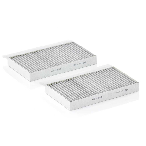 MANN FILTER FILTR KABINY MERCEDES S-KLASA W222 16- KOMPLET Z WĘGLEM AKTYWNYM