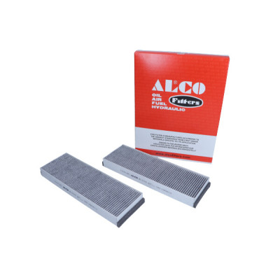 ALCO FILTR KABINY AUDI A6,R8, VW XL1 05.04- Z AKTYWNYM WĘGLEM 2SZT
