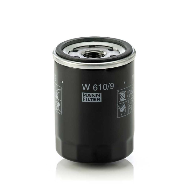 MANN FILTER FILTR OLEJU TOYOTA 2,0/2,4 AVENSIS 03- / FIAT SEDICI 1,6 16V/ SUZUKI GRAND VITARA 1,6/2,0/2,5 98-