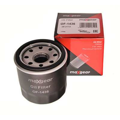 MAXGEAR FILTR OLEJU MAZDA 2,3,6,CX-3,CX-5,MX-5 11.11-