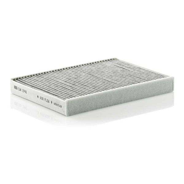 MANN FILTER FILTR KABINY CITROEN C5/C6 04-, PEUGEOT 407 04-, Z AKTYWNYM WĘGLEM