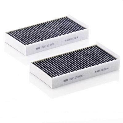 MANN FILTER FILTR KABINY BMW 2,X1,I3, MINI 08.13- 2SZT. Z WĘGLEM AKTYWNYM