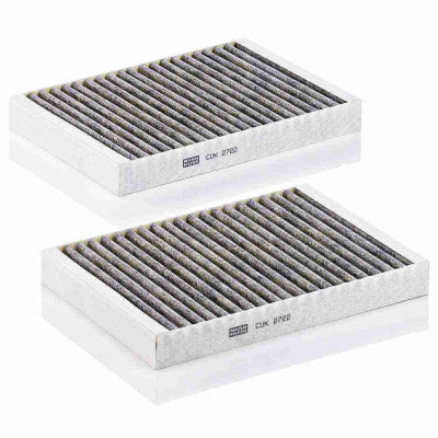 MANN FILTER FILTR KABINY MERCEDES S-KLASA W221 Z AKTYWNYM WĘGLEM KOMPLET 2 SZT.
