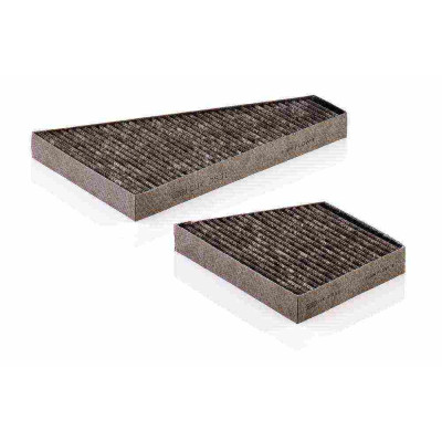 MANN FILTER FILTR KABINY VW PHAETON 02- KOMPLET 2 SZT Z AKTYWNYM WĘGLEM