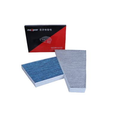 MAXGEAR FILTR KABINY VW PHAETON 02- !!!KPL 2 SZT!!! "SILVER CARBON" Z JONAMI SREBRA I WĘGLEM AKTYWNYM