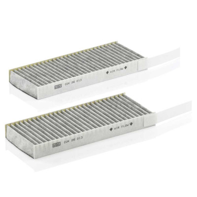 MANN FILTER FILTR KABINY RENAULT LATITUDE 10-, Z AKTYWNYM WĘGLEM