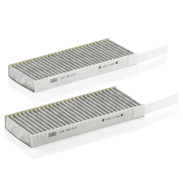 MANN FILTER FILTR KABINY RENAULT LATITUDE 10-, Z AKTYWNYM WĘGLEM