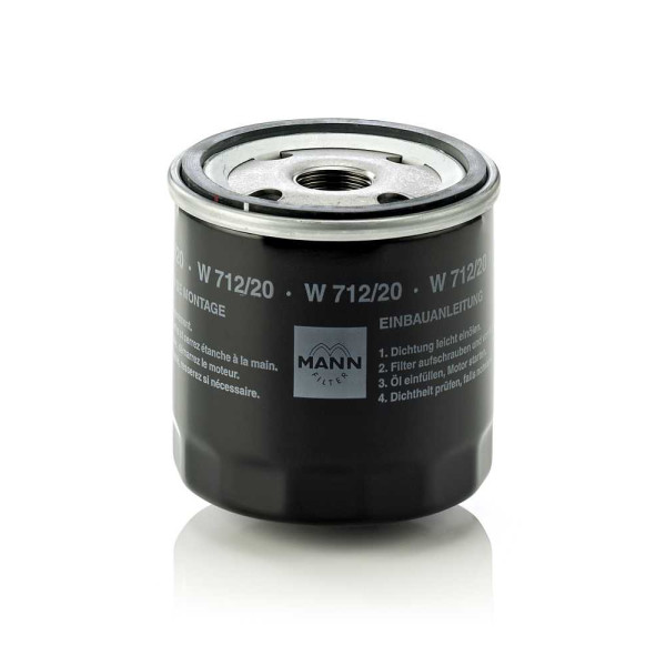 MANN FILTER FILTR OLEJU VW A200 TURBOSPRĘŻ