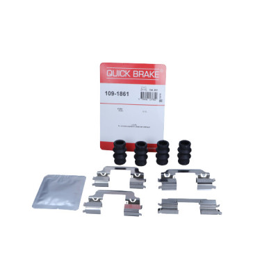 QUICK BRAKE ZESTAW INST. KLOCKÓW HAM. FORD P. B-MAX/FIESTA/TRANSIT 08-
