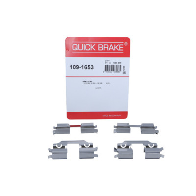 QUICK BRAKE ZESTAW INSTALACYJNY KLOCKÓW HAMULCOWYCH MB PRZÓD W169 04-12