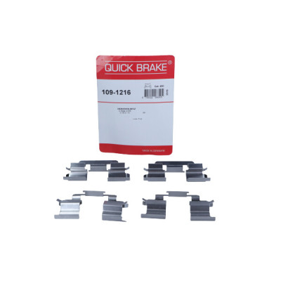 QUICK BRAKE ZESTAW INSTALACYJNY KLOCKÓW HAMULCOWYCH MB PRZÓD W168 97-04