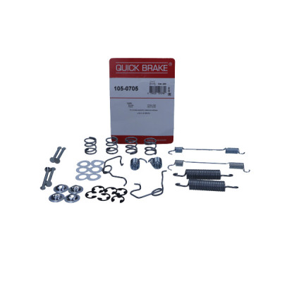 QUICK BRAKE SPRĘŻYNY SZCZĘK HAMULCOWYCH FORD TRANSIT BOX (E)