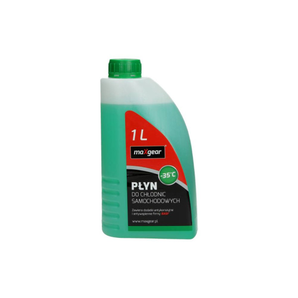 MAXGEAR PŁYN DO CHŁODNIC 1L -35°C (ZIELONY) NA DODATKACH BASF