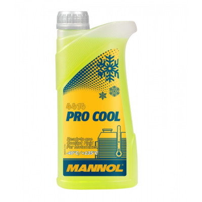 MANNOL PŁYN DO CHŁODNIC MOTO PROCOOL -40°C/+135°C 1L