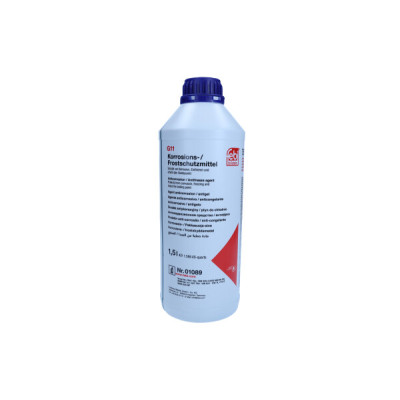 FEBI PŁYN DO CHŁODNIC 1,5L NIEBIESKI JAKOŚĆ G11 KONCENTRAT DO -96 / VAG / BMW / OPEL
