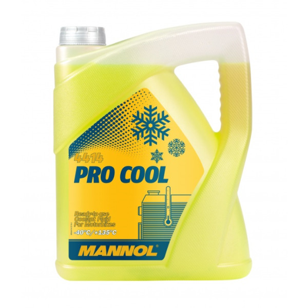 MANNOL PŁYN DO CHŁODNIC MOTO PROCOOL -40C/+135C 5L