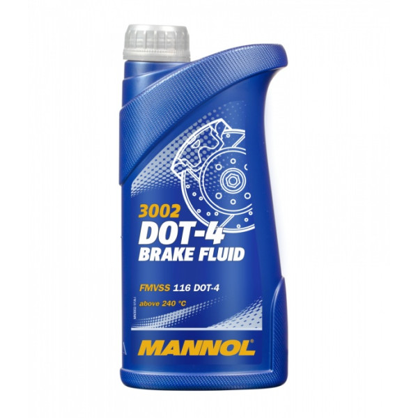 MANNOL PŁYN HAMULCOWY DOT4 500ML/ SYNT./ MOTO/ PLASTIK