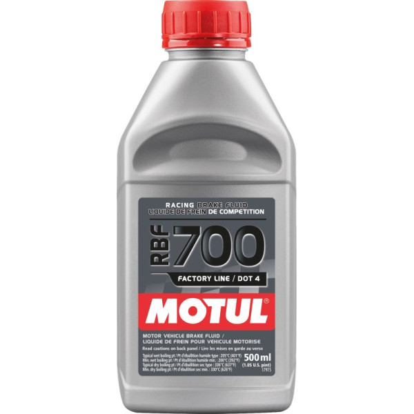 PŁYN HAMULCOWY MOTUL DOT4 RBF700 500ML FACTORY LINE
