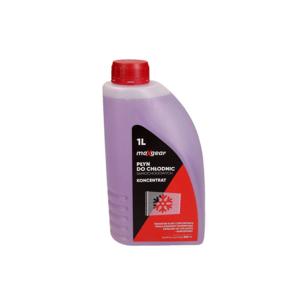 MAXGEAR PŁYN DO CHŁODNIC 1L KONCENTRAT (FIOLETOWY) G12++ NA DODATKACH BASF