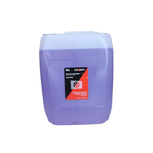 MAXGEAR PŁYN DO CHŁODNIC 20L (FIOLETOWY) G12++ NA DODATKACH BASF /KONCENTRAT