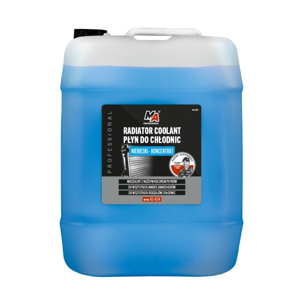 MOBILER PŁYN DO CHŁODNIC 20L NIEBIESKI -35°C KONC. JAKOŚĆ G11 NA DODATKACH BASF / MOBILER