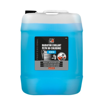 MOBILER PŁYN DO CHŁODNIC 20L NIEBIESKI JAKOŚĆ G11 -35°C NA DODATKACH BASF / MOBILER