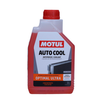 MOTUL PŁYN DO CHŁODNIC 1L KONCENTRAT AUTO COOL OPTIMAL ULTRA / CZERWONY G12/G12+
