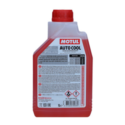 MOTUL PŁYN DO CHŁODNIC 1L KONCENTRAT AUTO COOL OPTIMAL ULTRA / CZERWONY G12/G12+