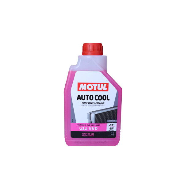 MOTUL PŁYN DO CHŁODNIC 1L AUTO COOL G12 EVO -37 (KOMPATYBILNY Z G12, G12+, G12++) / FIOLETOWY