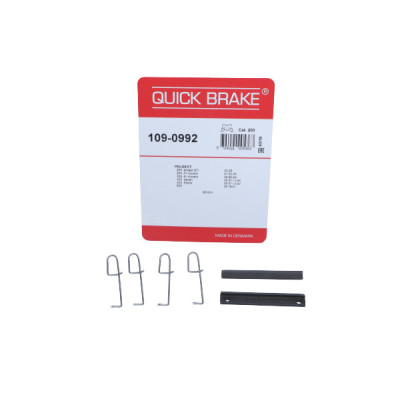 QUICK BRAKE ZESTAW INSTALACYJNY KLOCKÓW HAMULCOWYCH CITROEN SAXO 96-03