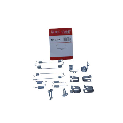 QUICK BRAKE SPRĘŻYNY SZCZĘK HAMULCOWYCH MAZDA 323 98-04