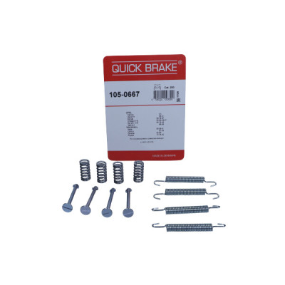 QUICK BRAKE SPRĘŻYNY SZCZĘK HAMULCA RĘCZNEGO OPEL TYŁ OMEGA 86-