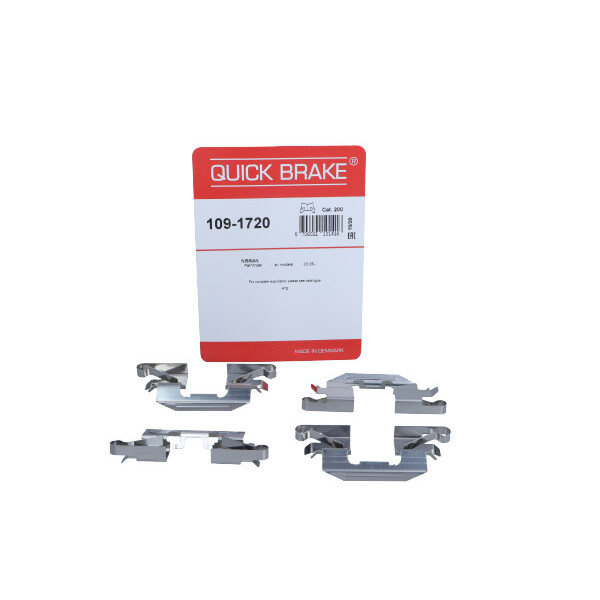 QUICK BRAKE ZESTAW INSTALACYJNY KLOCKÓW HAMULCOWYCH MAZDA CX-7 2,2-3,7 07-