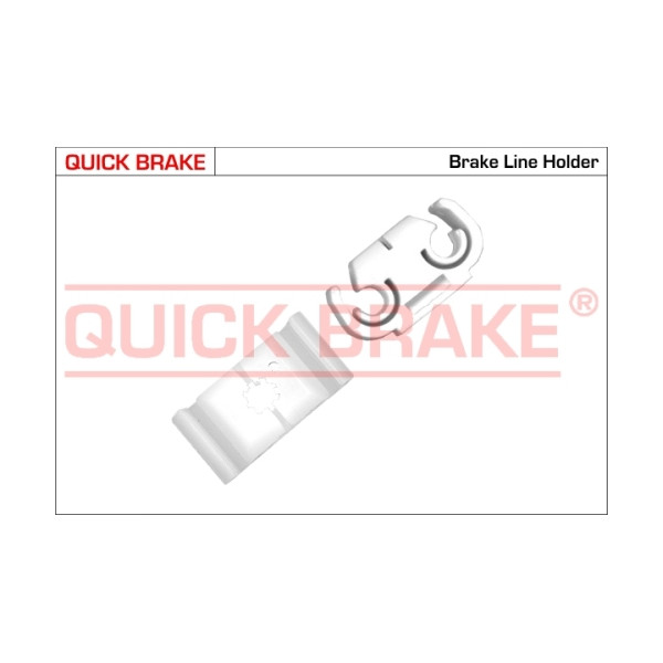 QUICK BRAKE MOCOWANIE PRZEWODU HAM. DLA ŚR. PRZEWODU 2 X 3/16" / 5MM