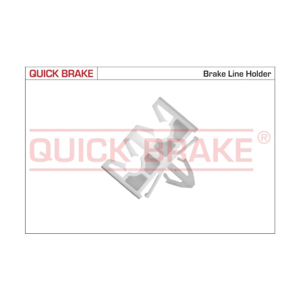 QUICK BRAKE MOCOWANIE PRZEWODU HAM. DLA ŚR. PRZEWODU 2 X 3/16" / 5MM