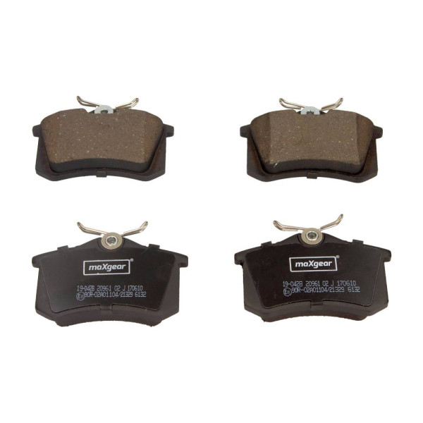 MAXGEAR KLOCKI HAM. VW T. GOLF/BORA/PASSAT/A3/A4/A6/OCTAVIA/ 92-12 GR 17,2MM