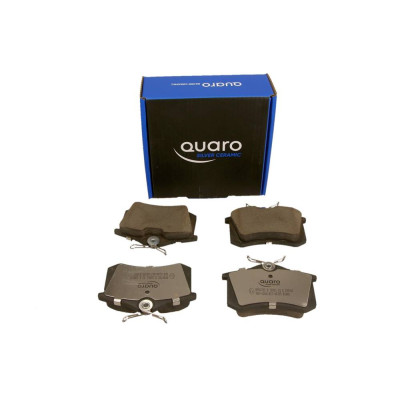 QUARO KLOCKI HAMULCOWE VW TYŁ GOLF/BORA/PASSAT/A3/A4/A6/OCTAVIA/ 92-12 GR 17,2MM SILVER CERAMIC
