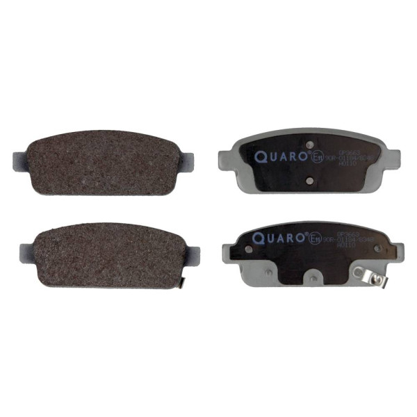 QUARO KLOCKI HAMULCOWE OPEL TYŁ ASTRA J 09-/ZAFIRA C 11- TARCZA 292MM