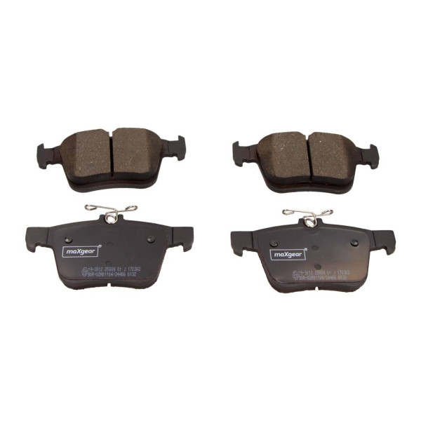 MAXGEAR KLOCKI HAMULCOWE VW TYŁ GOLF VII 12-/A3 12-