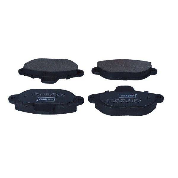 MAXGEAR KLOCKI HAMULCOWE FIAT PRZÓD PUNTO/SC/CC/PANDA