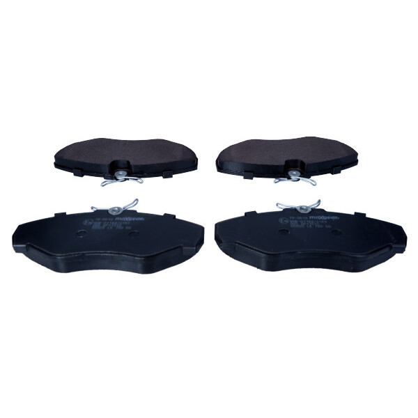 MAXGEAR KLOCKI HAM. RENAULT P. TRAFIC 01-/VIVARO 01-/ESPACE 98- BEZ CZUJNIKA ZAKOŃCZENIE W SKOS