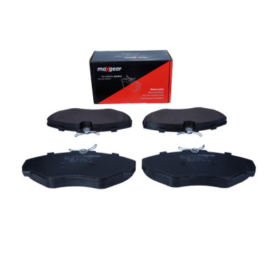 MAXGEAR KLOCKI HAM. RENAULT P. TRAFIC 01-/VIVARO 01-/ESPACE 98- BEZ CZUJNIKA ZAKOŃCZENIE W SKOS